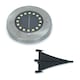 image 4 of ValueLights Set of 6 Warm White Outdoor Solar Decking Light
