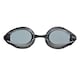 image 2 of Arena Unisex Adult Tracks Clear Swimming Goggles - Smoke/Black - One Size