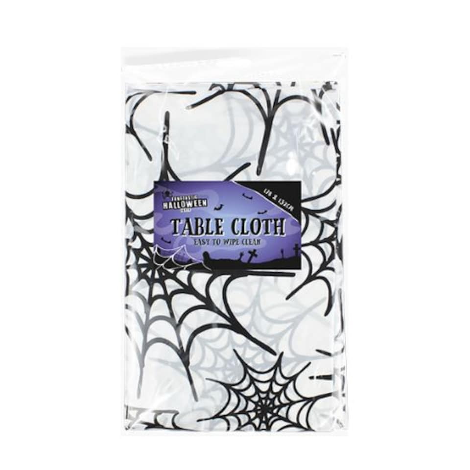Halloween Table Cover 132cm x 178cm Assorted Designs