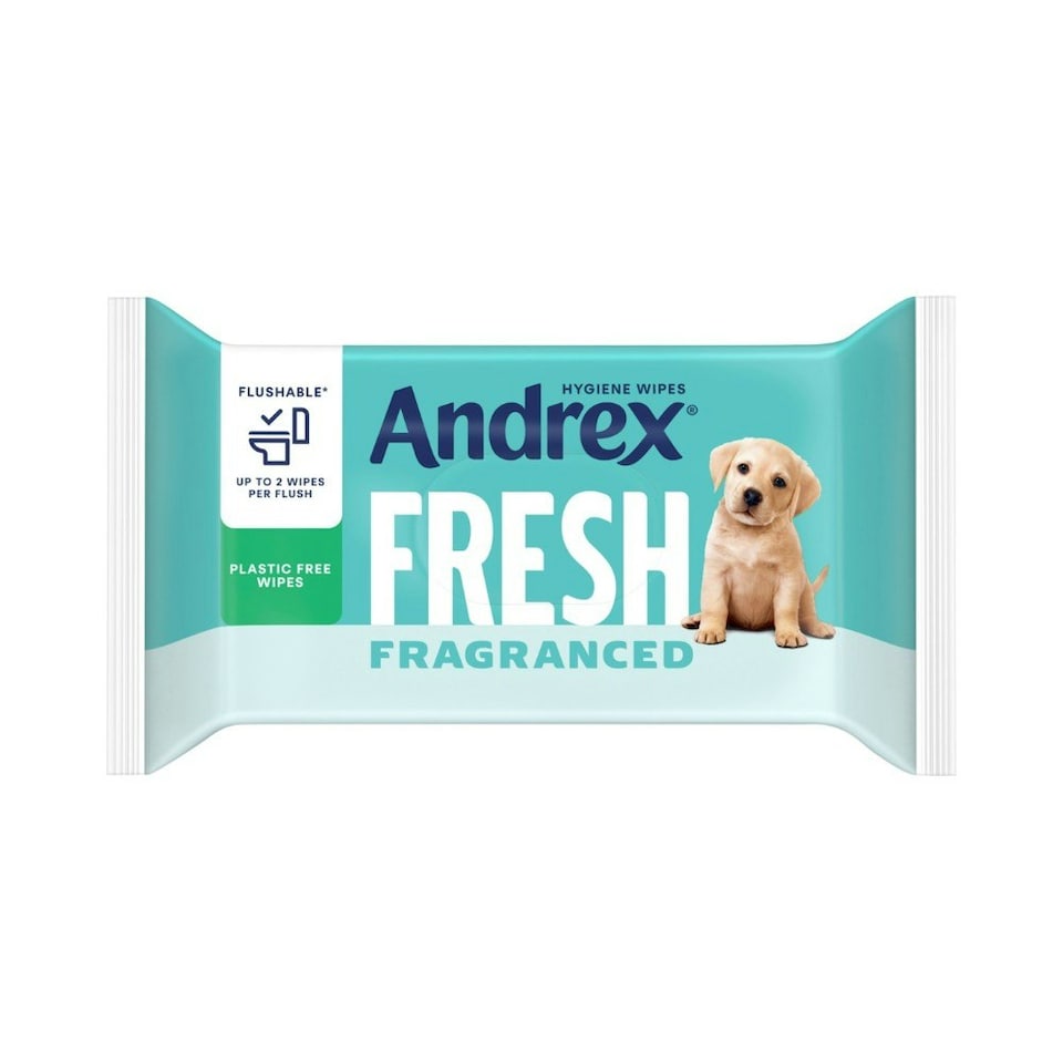 Andrex Hygiene Wipes Fresh Fragranced 30's x 14