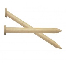 Knit Pro Basix Beech Wood Knitting Needles 4.5mm x 35cm for Knitting - per pack