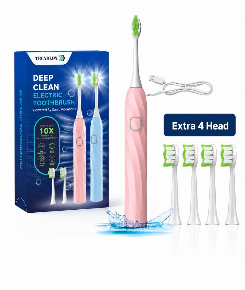 TR19 Sonic Care Electric Toothbrush (Pink)