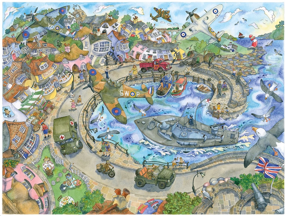 image 1 of Victory Roll SSAFA - Wendy Brown 1000 Piece Jigsaw Puzzle