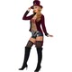 image 4 of Fever Womens/Ladies Voodoo Costume Set - Red/Black - 8 UK - 10 UK 10