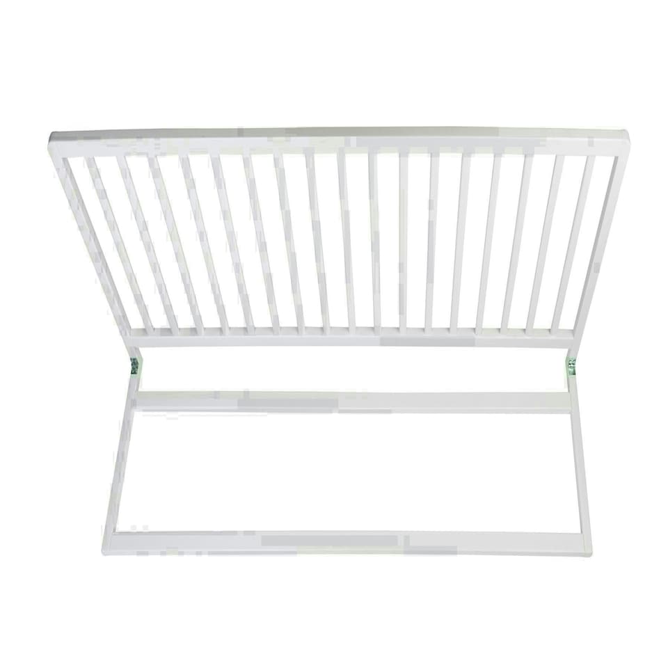 image 1 of Safetots Extra Wide Extra Tall Wooden Bed Guard, White, 60cm High x 140cm Wide, Toddler Bedrail for Safety, Secure Child Bed Rail