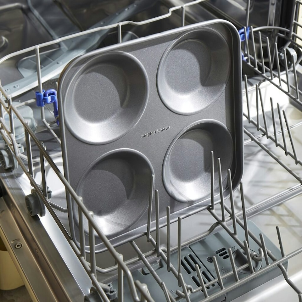 image 1 of Morphy Richards 4 Cup Yorkshire Pudding Tray Set