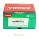 image 4 of Timco - C2 Strong-Fix Multi-Purpose Premium Screws - Industry Pack - PZ - Double Countersunk - Yellow (Size 5.0 x 70 - 1000 Pieces)