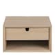 image 2 of Century 1 Drawer Wall Mounted Bedside Table in Oak