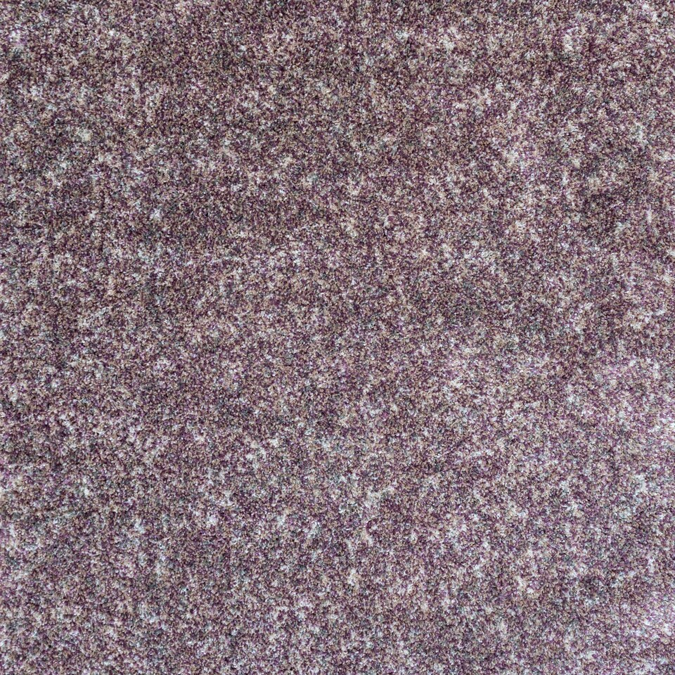 image 1 of KUKOON Heather Purple Mottled Shaggy Living Room Area Rug 80cm x 150cm