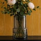 image 1 of 26cm Grey Smoke Glass Vase