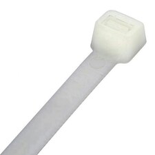 Pack of 100 UV & Heat Resistant White Cable Ties