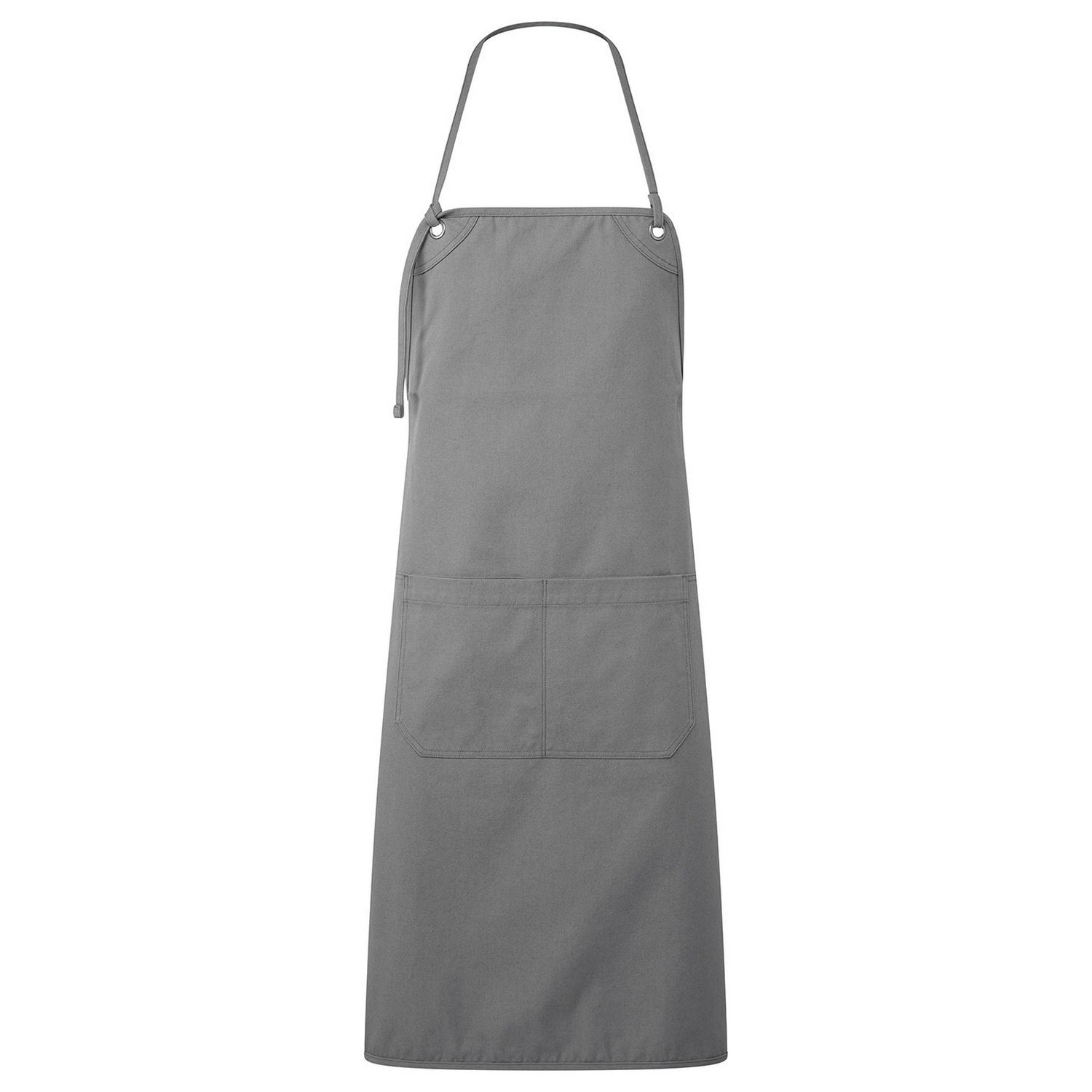 Premier Artisan´s Choice Canvas Double Pocket Apron - Dark Grey - One Size Grey