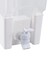 image 4 of Living and Home 3.5L Plastic Refrigerator Cold Water Drink Beverage Dispenser with Base | Clear