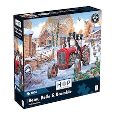 Beau; Belle & Bramble 1000 Piece Jigsaw Puzzle