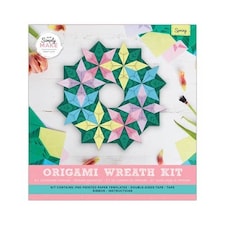 Simply Make Origami Wreath, Spring, Single Craft Kit