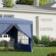 image 6 of Outsunny 3mx3m Pop Up Gazebo Party Tent Canopy Marquee with Storage Bag Blue