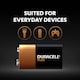 image 6 of Duracell 9V Plus Power Alkaline Batteries, Pack of 4 | Chrome | 4
