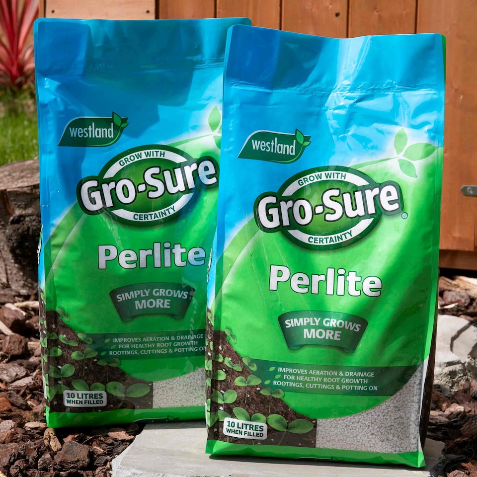 image 1 of Gro-Sure Perlite 2-5mm, 10 Litre Bag