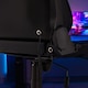 image 8 of Neo Black Leather Gaming Chair with LED Lights