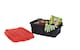 image 2 of Keter Tuff Box 11L Storage Boxes with Lid Set of 3 - Black