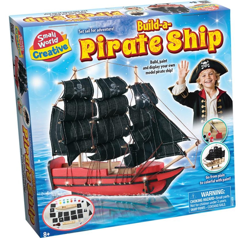image 1 of Build-A-Pirate Ship