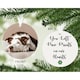 image 1 of Personalised Pawprints on Our Hearts Photo Upload Decoration Sympathy