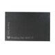 image 2 of Personalised Heart Motif Slate Placemat Black