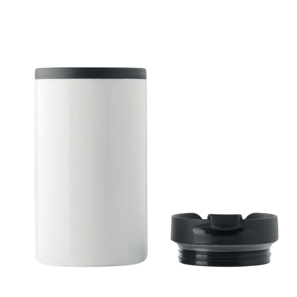 image 1 of MidOcean Falun Double Wall 250ml Cup - White - One Size White