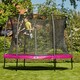 image 2 of 10ft Salta Pink Round Comfort Edition Trampoline with Enclosure