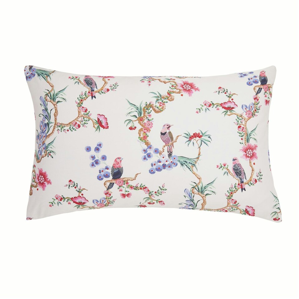 image 1 of Cath Kidston Birds of a Feather Pink Duvet Cover Set Pink | Double