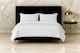 image 2 of Microfibre Soft Touch Duvet Cover And Pillowcase/s Set Bed Linen White | White | White | Double