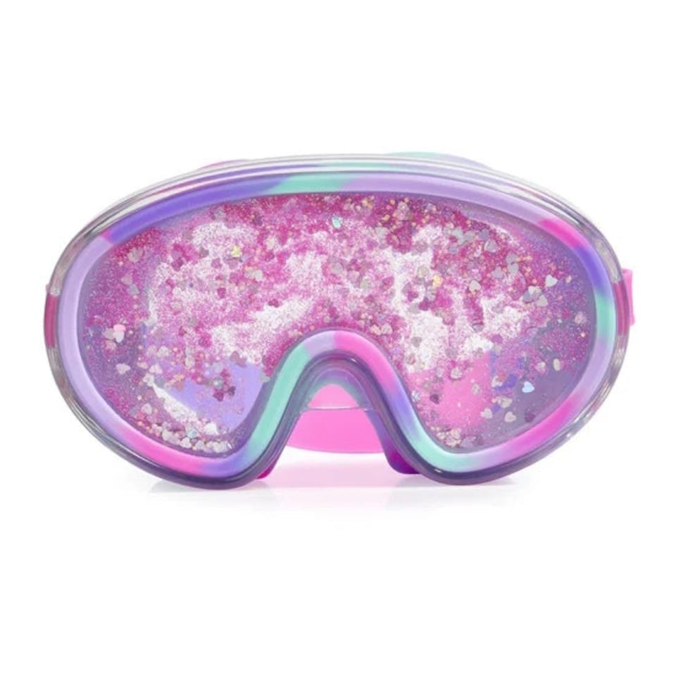 image 1 of Bling2O Sandy Toes Purple Beach Life Junior Swim Mask
