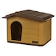 image 6 of URBNLIVING Plastic Dog House Outdoor Pet Kennel Shelter | Multi | Mustard | S | 1