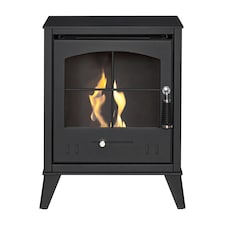 OKO S2 Bio Ethanol Stove in Charcoal Grey