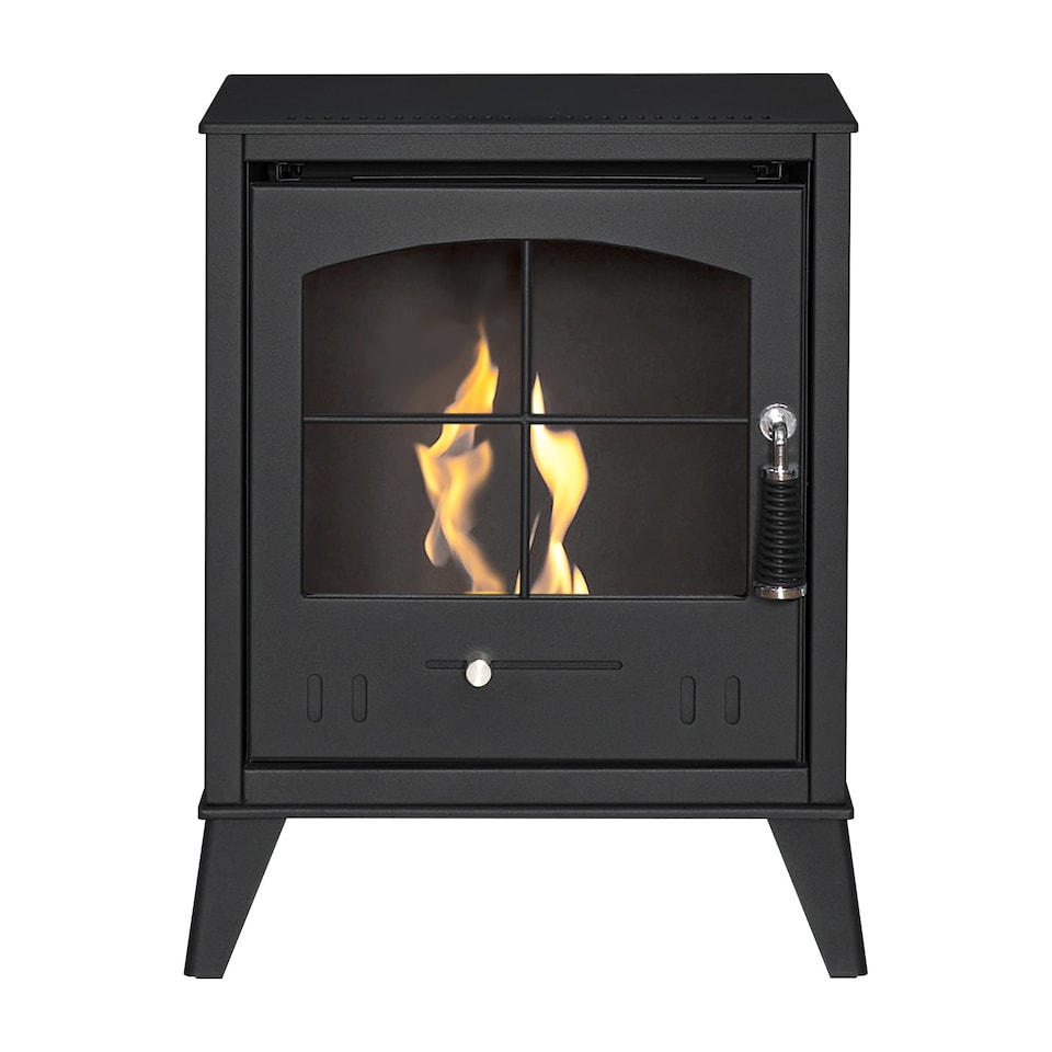 image 1 of OKO S2 Bio Ethanol Stove in Charcoal Grey