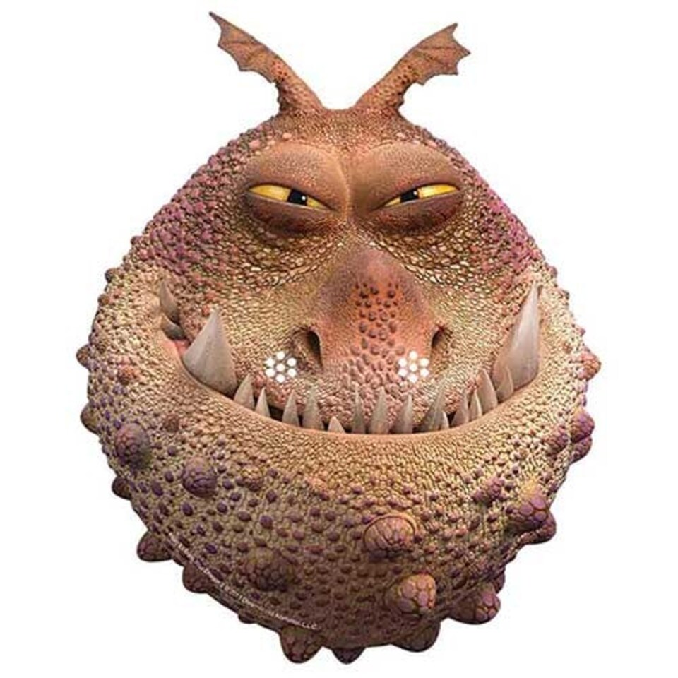 Gronckle How To Train Your Dragon 2 Cardboard Face Mask