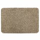 image 2 of JVL Tanami Machine Washable Doormat and Runner Set, Beige