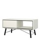 image 4 of Ry Coffee Table with 1 Drawer in Matt White