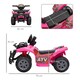 image 7 of HOMCOM 6V Kids Electric Ride on Car Toddler Quad Bike ATV for 18-36 month Pink