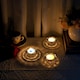 image 3 of Glass Tealight Holders | Clear | 6
