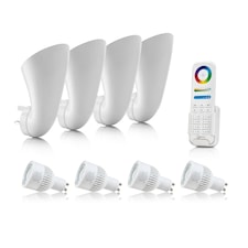 Auraglow Plugin Uplighter Smart Light Bundle | White