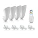 image 1 of Auraglow Plugin Uplighter Smart Light Bundle | White