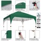 image 5 of Yaheetech 300 cm  × 300 cm Portable Instant Heavy-Duty Canopy Green | Dark Green
