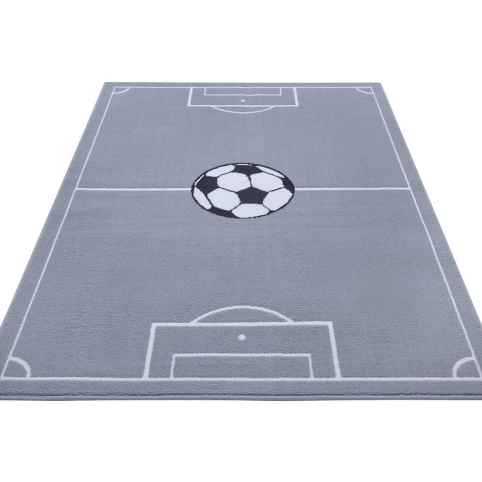 image 1 of The Rugs Short Pile Children Estadio Polypropylene Football Play Floor Rug Runner