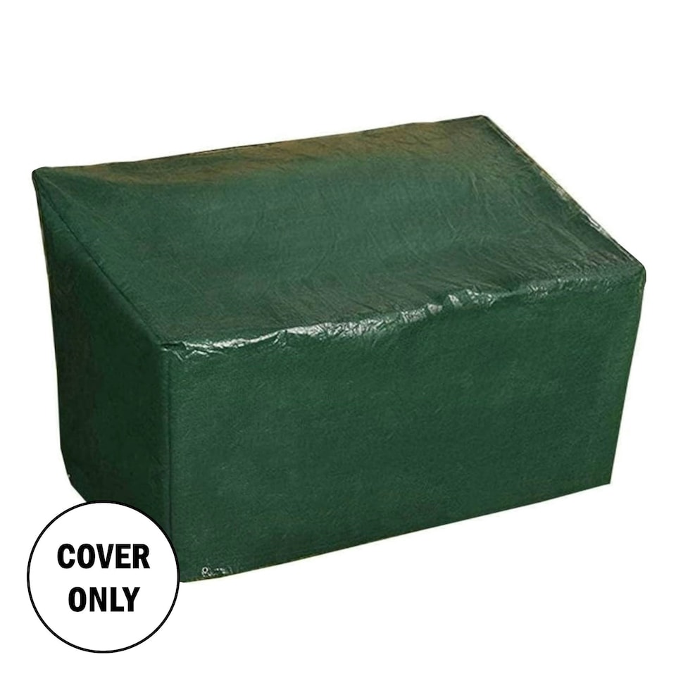 image 1 of Oypla Waterproof 5ft 1.5m Garden Furniture 3 Seater Bench Seat Cover Green