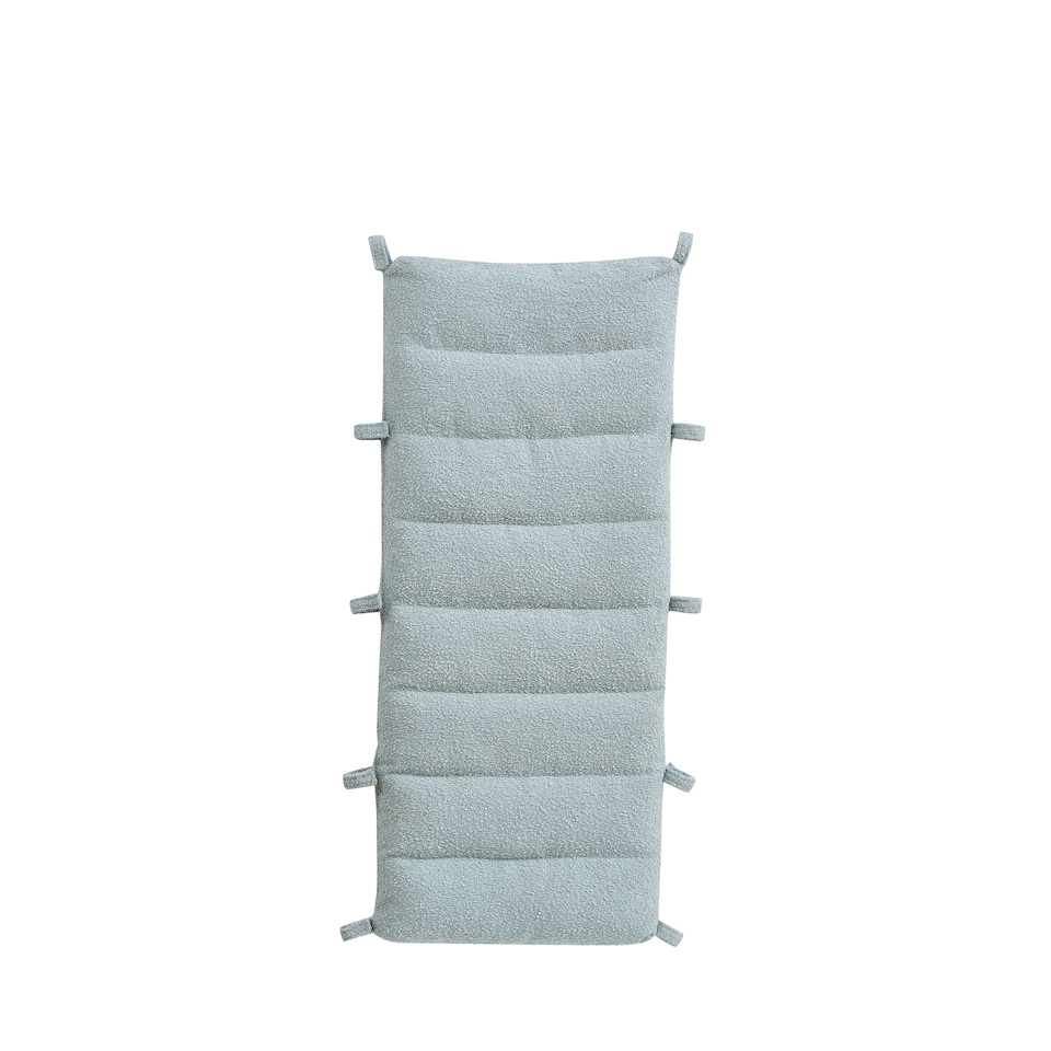 image 1 of Tutti Bambini Scala Montessori Pikler Rocking Frame Cushion - Boucle Ocean Stone