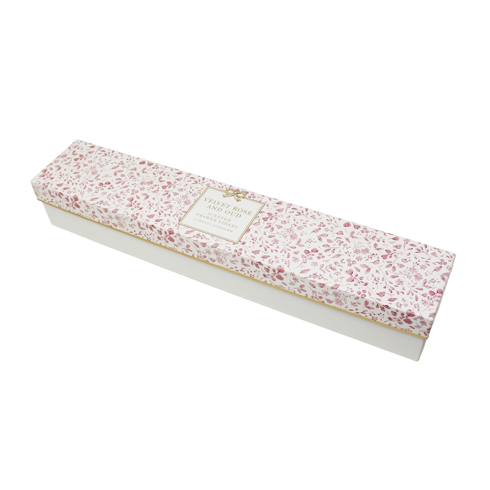 image 1 of Velvet Rose & Oud Scented Drawer Liners 6pcs 42cm x 59cm
