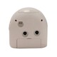 image 4 of Hometime Silent Sweep Round Face Blinking Light Alarm Clock  - White White