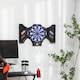 image 2 of SPORTNOW Electronic Dartboard Set with 31 Games, 285 Programs, Cabinet, 6 Soft Tip Darts, 6 Spare Tips, LCD Scoring Indicator for Party, Game Night, Gift