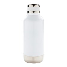 XD Collection Vacuum Insulated 500ml Bottle - White - One Size White | One Size